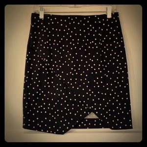 Polka dot skirt